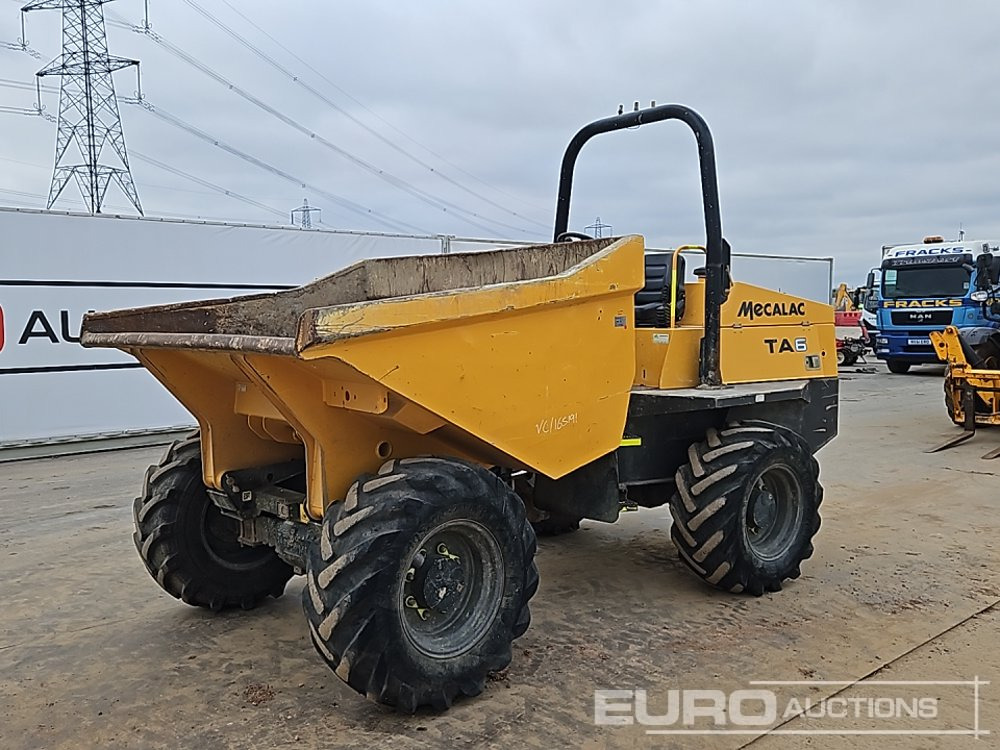 Mecalac TA6 - شاحنة قلابة صغيرة: صور 1 Mecalac TA6 - شاحنة قلابة صغيرة: صور 1