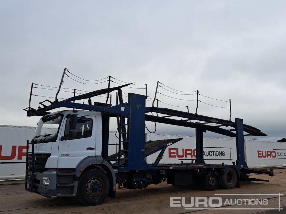 Mercedes Axor 1828 - شاحنة نقل سيارات شاحنة: صور 1 Mercedes Axor 1828 - شاحنة نقل سيارات شاحنة: صور 1