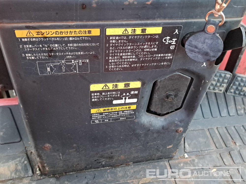 جرار صغير Mitsubishi MT185: صور 19