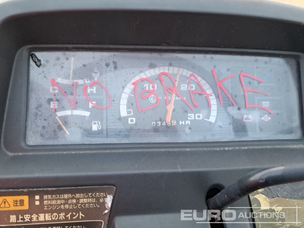 جرار صغير Mitsubishi MT185: صور 16