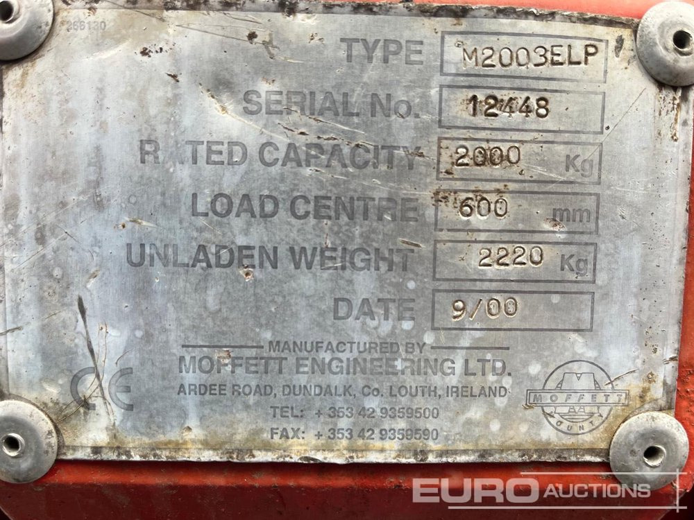 Moffett Mounty M2003 - رافعة شوكية: صور 5 Moffett Mounty M2003 - رافعة شوكية: صور 5