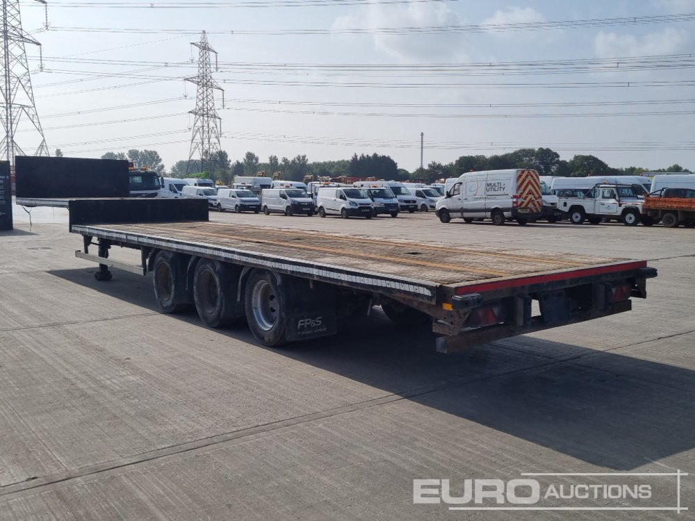 Montracon Tri Axle Step Frame Low Loader Trailer - عربة مسطحة منخفضة نصف مقطورة: صور 3 Montracon Tri Axle Step Frame Low Loader Trailer - عربة مسطحة منخفضة نصف مقطورة: صور 3