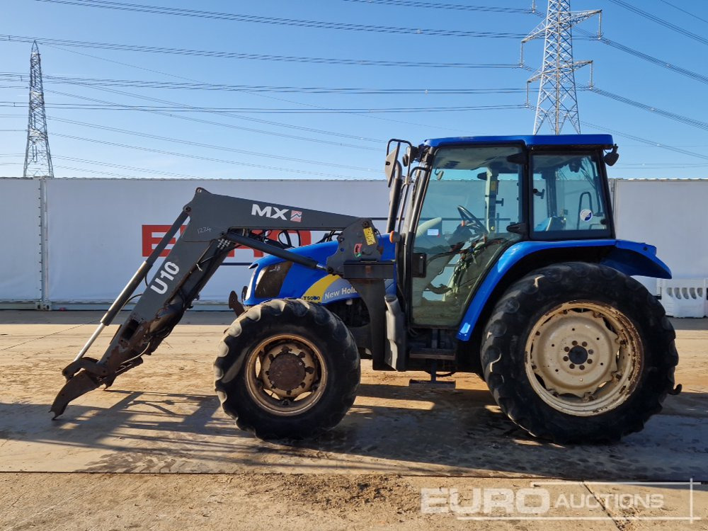 New Holland T5070 - جرار: صور 2 New Holland T5070 - جرار: صور 2