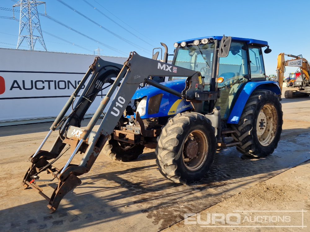 New Holland T5070 - جرار: صور 1 New Holland T5070 - جرار: صور 1