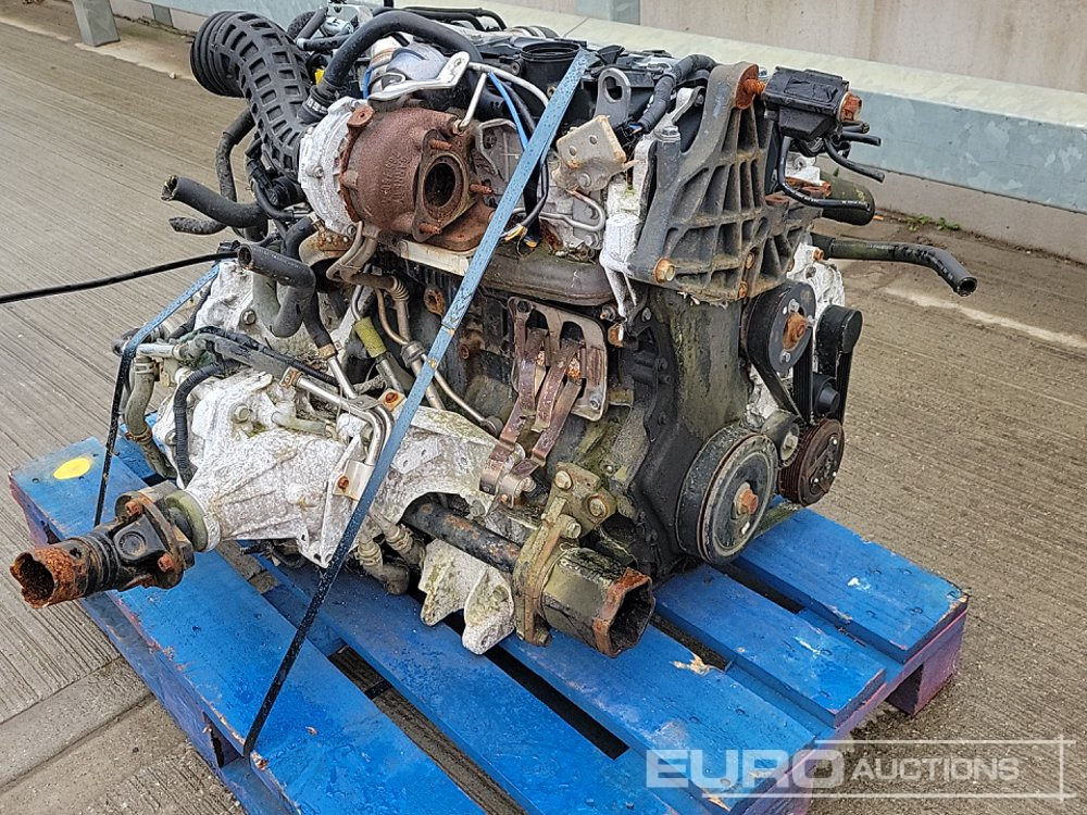 المحرك Nissan 4 Cylinder Engine, Gearbox: صور 22