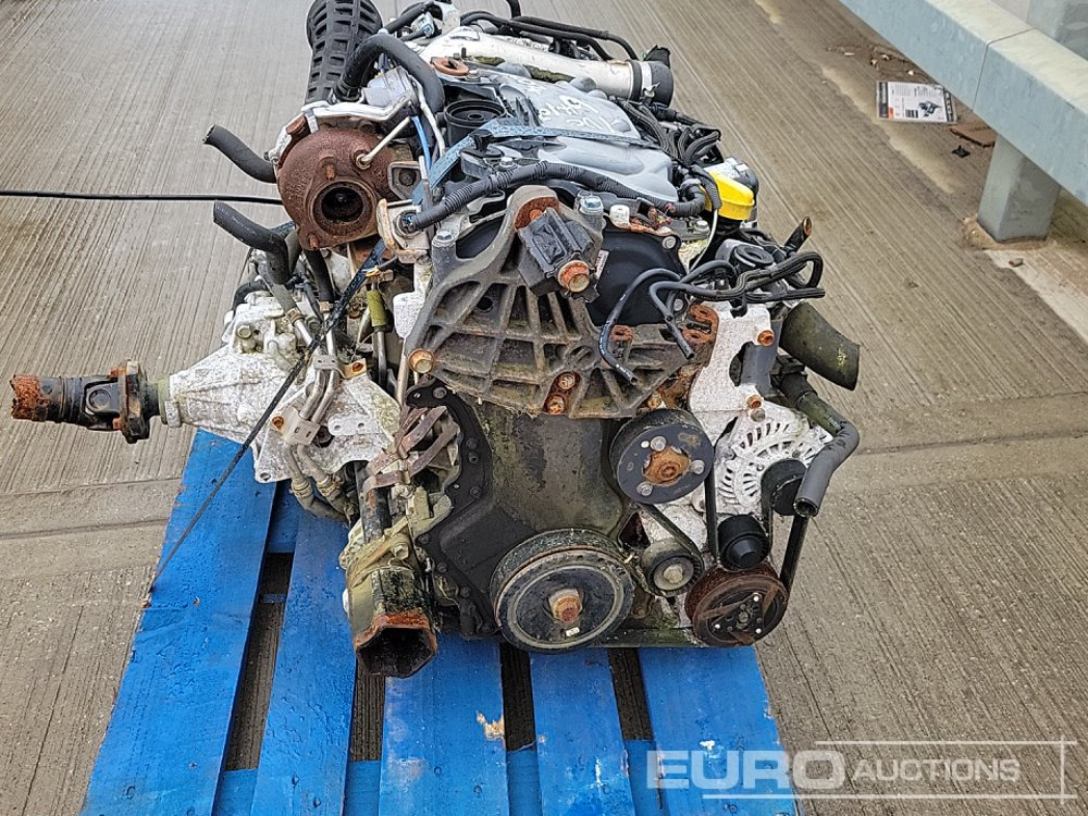 المحرك Nissan 4 Cylinder Engine, Gearbox: صور 23