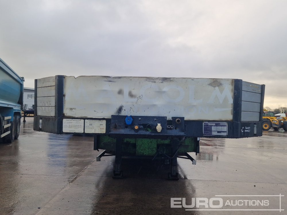 Nooteboom Tri Axle Extendable Stepframe Low Loader Trailer, Hydraulic Fliptoe Ramps - عربة مسطحة منخفضة نصف مقطورة: صور 4 Nooteboom Tri Axle Extendable Stepframe Low Loader Trailer, Hydraulic Fliptoe Ramps - عربة مسطحة منخفضة نصف مقطورة: صور 4