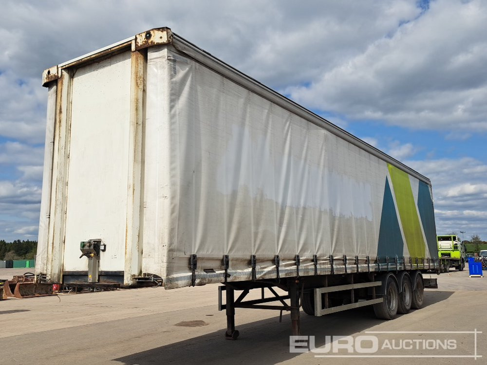 SDC 45' Tri Axle Curtainsider Trailer, BPW Axles, - الخيمة نصف مقطورة: صور 1 SDC 45' Tri Axle Curtainsider Trailer, BPW Axles, - الخيمة نصف مقطورة: صور 1