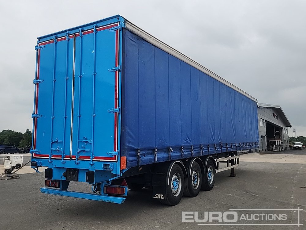 SDC 45' Tri Axle Curtainsider Trailer - الخيمة نصف مقطورة: صور 5 SDC 45' Tri Axle Curtainsider Trailer - الخيمة نصف مقطورة: صور 5