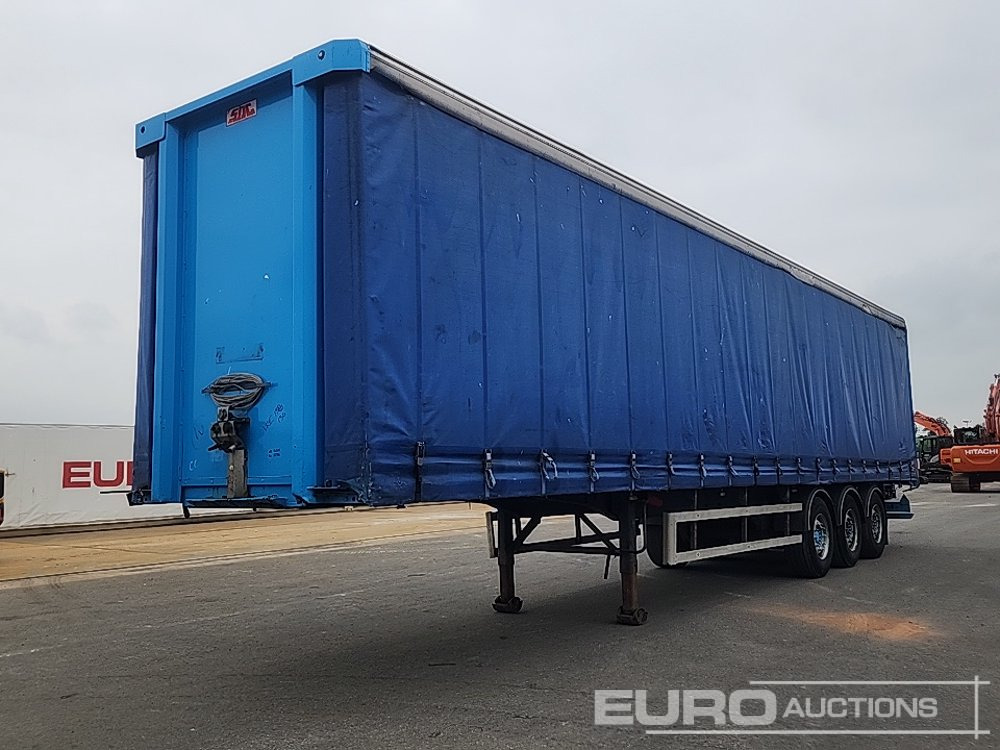 SDC 45' Tri Axle Curtainsider Trailer - الخيمة نصف مقطورة: صور 1 SDC 45' Tri Axle Curtainsider Trailer - الخيمة نصف مقطورة: صور 1