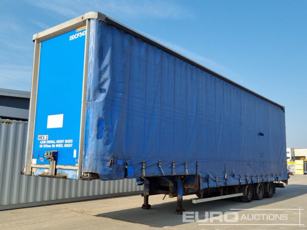 SDC Trailer Tri Axle Double Decker Curtainsider Trailer - الخيمة نصف مقطورة: صور 1 SDC Trailer Tri Axle Double Decker Curtainsider Trailer - الخيمة نصف مقطورة: صور 1