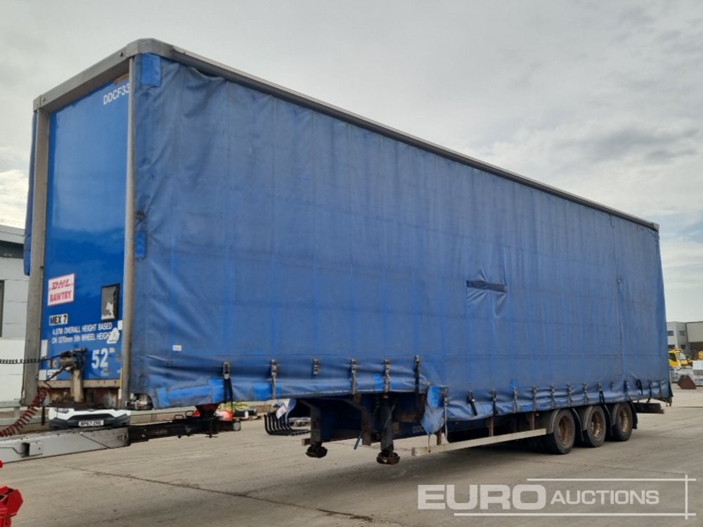 SDC Trailer Tri Axle Double Decker Curtainsider Trailer - الخيمة نصف مقطورة: صور 1 SDC Trailer Tri Axle Double Decker Curtainsider Trailer - الخيمة نصف مقطورة: صور 1