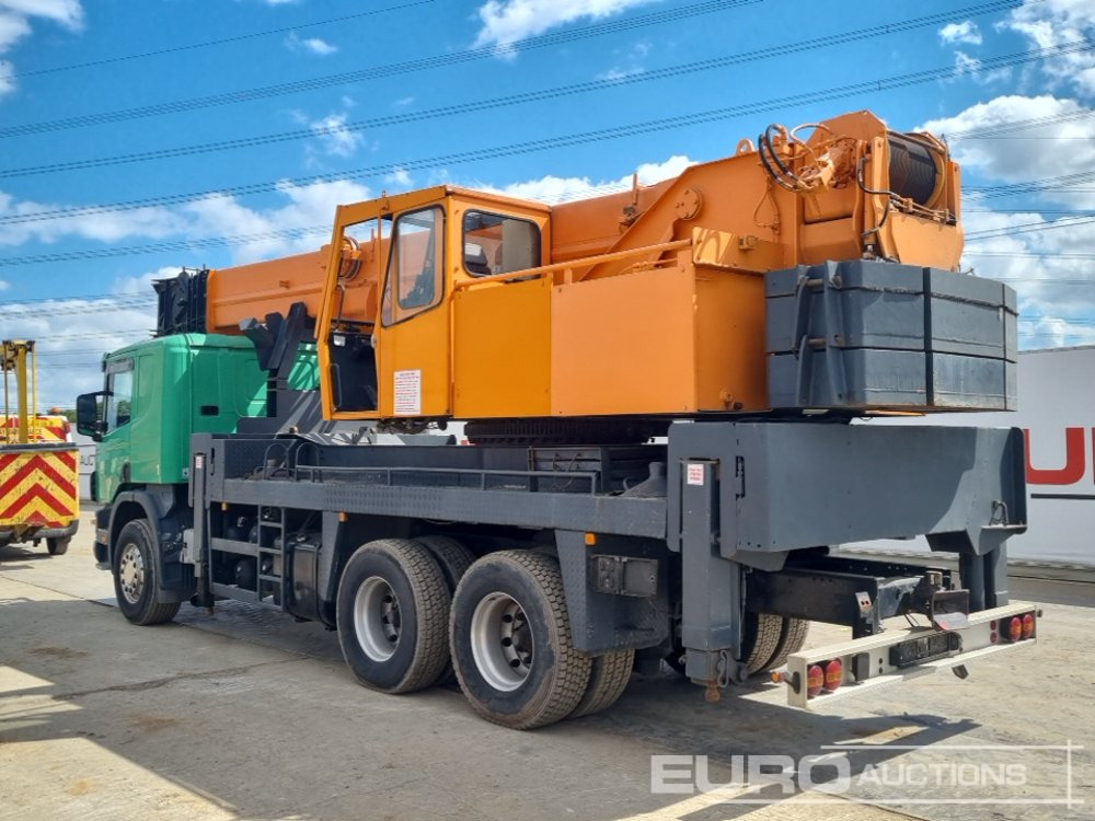 Scania 124G - شاحنة كرين: صور 3 Scania 124G - شاحنة كرين: صور 3