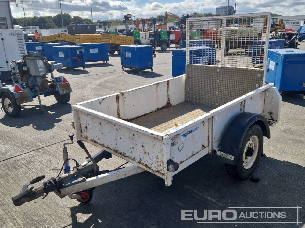 Single Axle Trailer, Ramp - مقطورة لنقل المعدات: صور 1 Single Axle Trailer, Ramp - مقطورة لنقل المعدات: صور 1