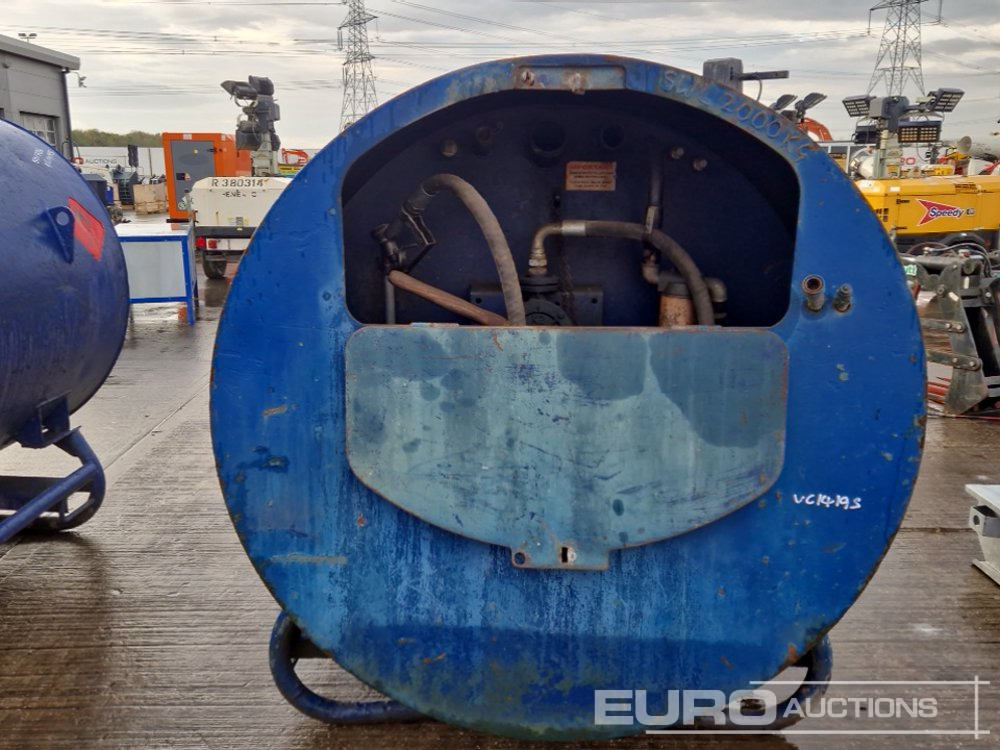 خزان تخزين Static Bunded Fuel Bowser, Manual Pump: صور 8