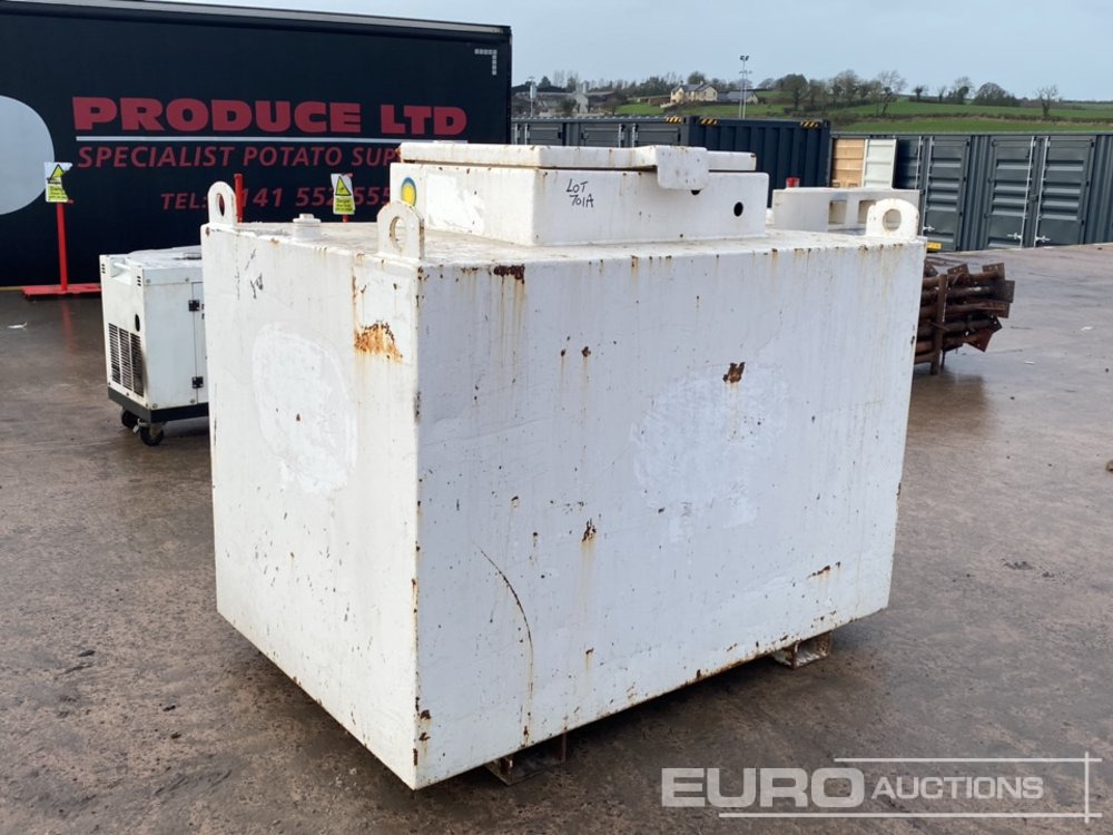 Steel Static Fuel Bowser, 12 Volt Pump - خزان تخزين: صور 1 Steel Static Fuel Bowser, 12 Volt Pump - خزان تخزين: صور 1