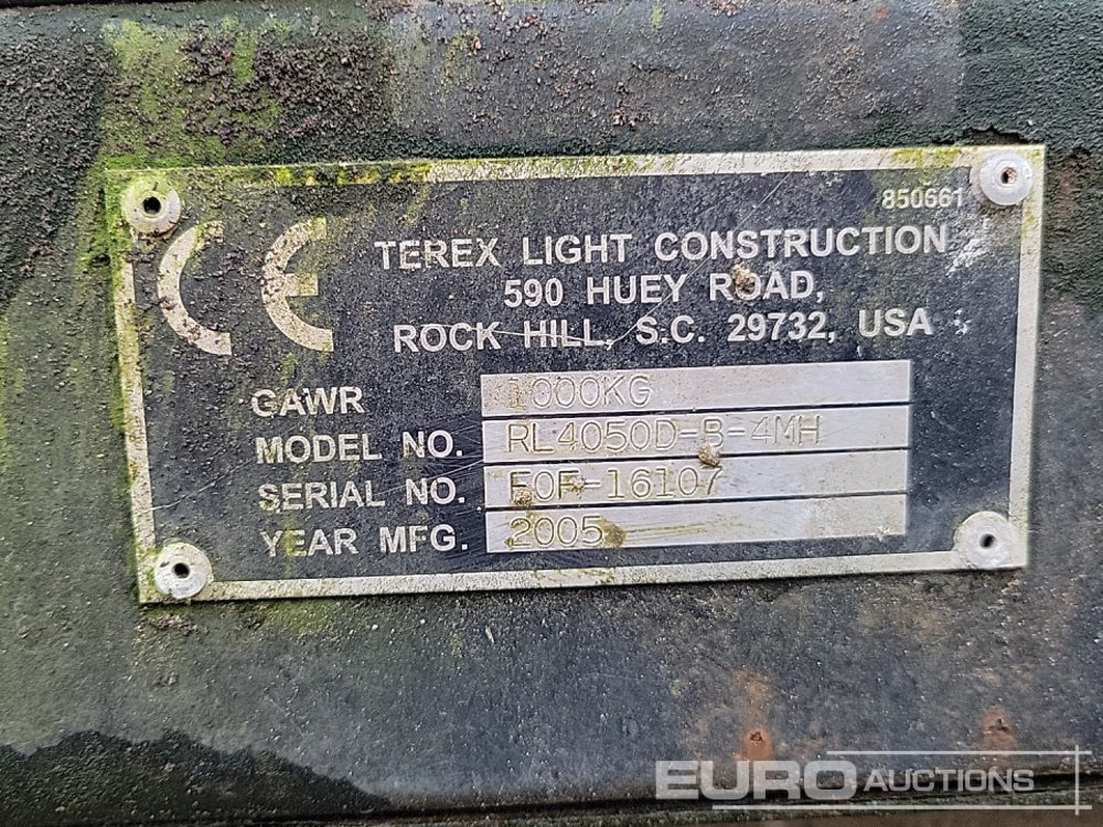 ابراج اضاءة Terex RL4050D-B-4MH: صور 44