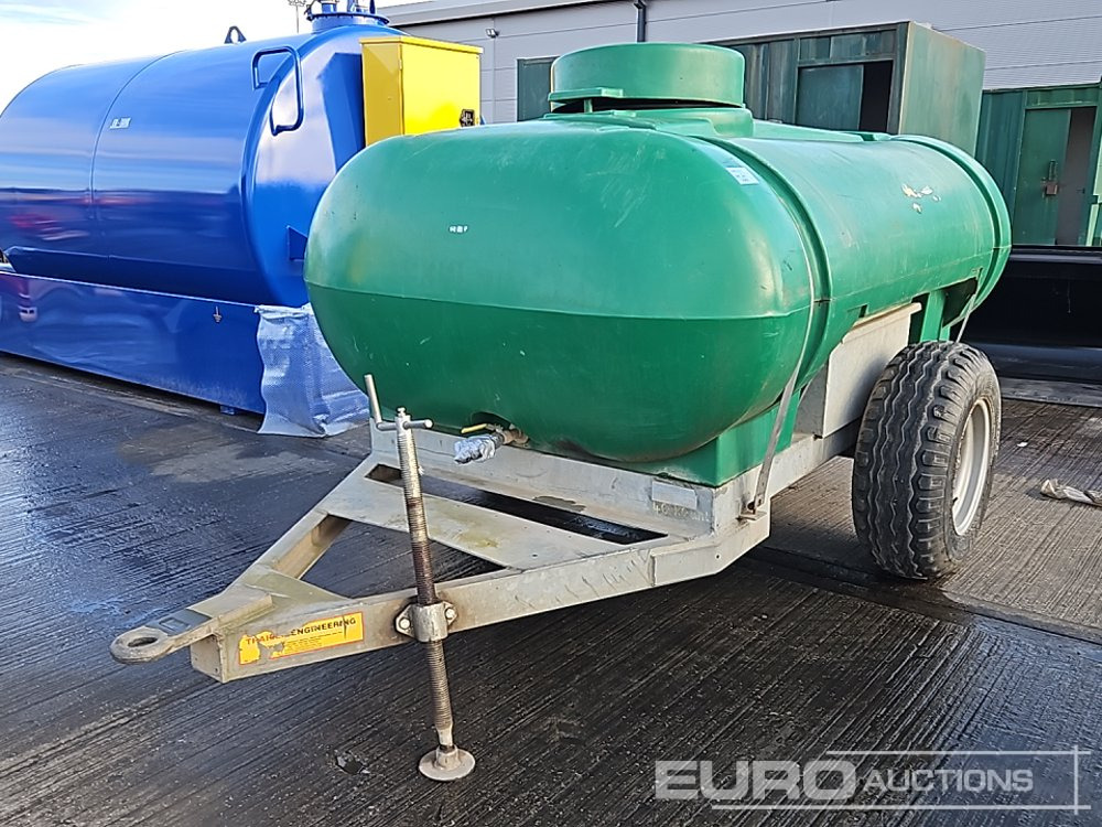 Trailer Engineering Single Axle Plastic Water Bowser - خزان تخزين: صور 1 Trailer Engineering Single Axle Plastic Water Bowser - خزان تخزين: صور 1
