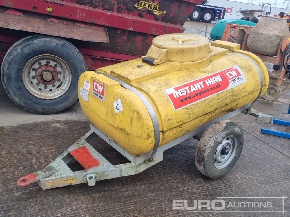 Trailer Engineering Single Axle Plastic Water Bowser - خزان تخزين: صور 1 Trailer Engineering Single Axle Plastic Water Bowser - خزان تخزين: صور 1