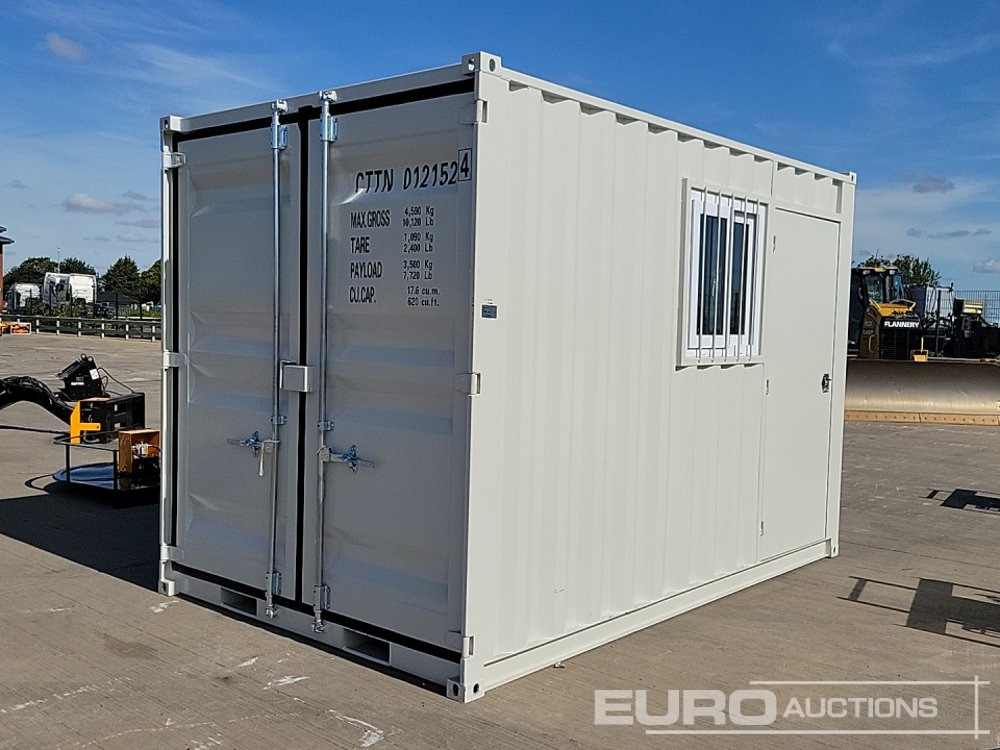 Unused 2025 12' x 7' Container, 1 Side Door, 1 End Door, Window (Cannot Be Reconsigned) - حاوية شحن: صور 4 Unused 2025 12' x 7' Container, 1 Side Door, 1 End Door, Window (Cannot Be Reconsigned) - حاوية شحن: صور 4