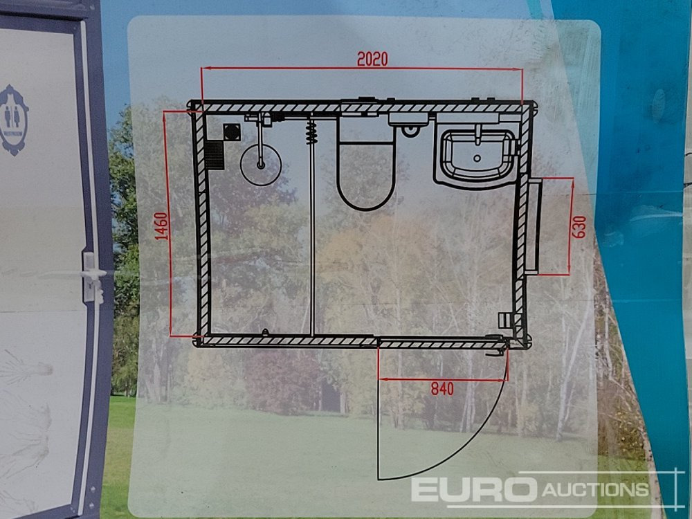 حاوية شحن Unused 2025 220V Portable Toilets, Shower (Cannot Be Reconsigned): صور 33