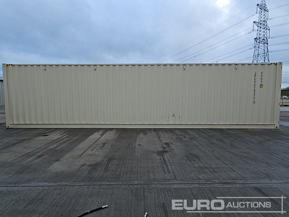 Unused 2025 40' x 8' High Cube Container, 2 Side Doors, 1 End Door (Cannot Be Reconsigned) - حاوية شحن: صور 4 Unused 2025 40' x 8' High Cube Container, 2 Side Doors, 1 End Door (Cannot Be Reconsigned) - حاوية شحن: صور 4