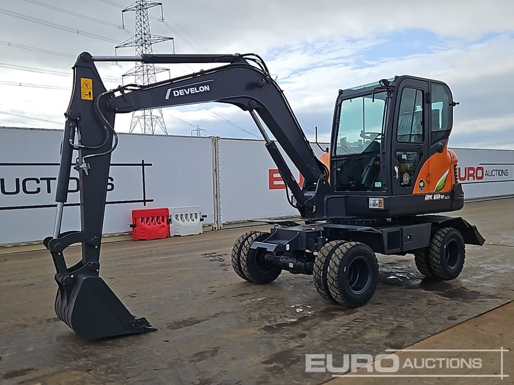 Unused 2025 Develon DX60WN ECO-1 - حفارة على عجلات: صور 1 Unused 2025 Develon DX60WN ECO-1 - حفارة على عجلات: صور 1