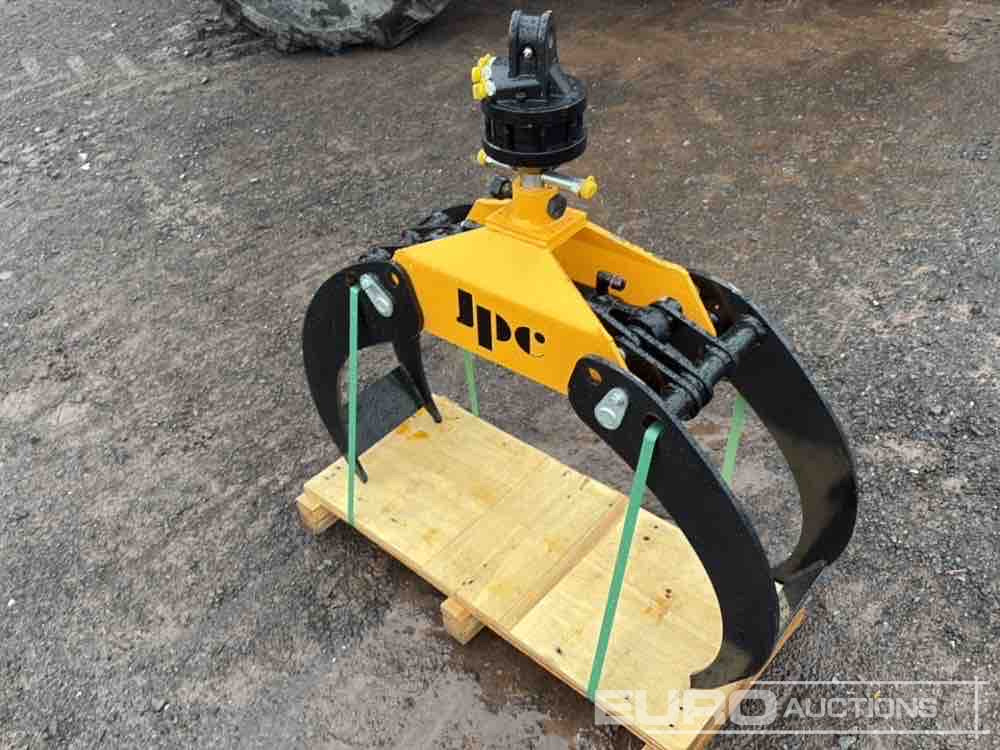 Unused 2025 Hydraulic Rotating Wood Grapple - ملحقات - حفارة: صور 4 Unused 2025 Hydraulic Rotating Wood Grapple - ملحقات - حفارة: صور 4