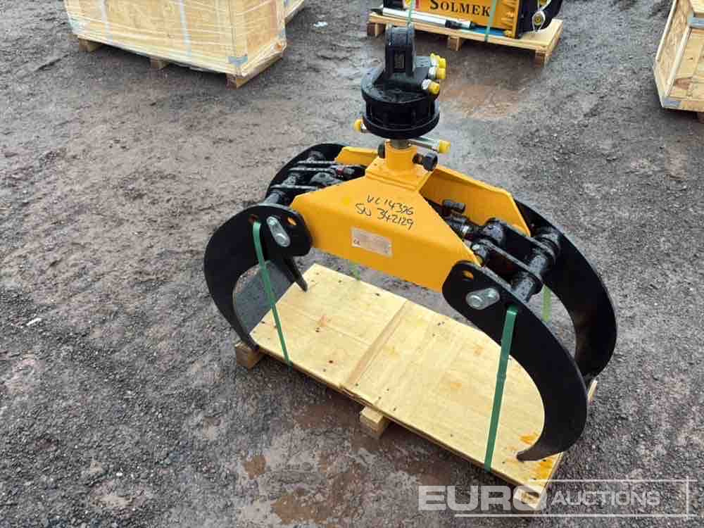 Unused 2025 Hydraulic Rotating Wood Grapple - ملحقات - حفارة: صور 2 Unused 2025 Hydraulic Rotating Wood Grapple - ملحقات - حفارة: صور 2