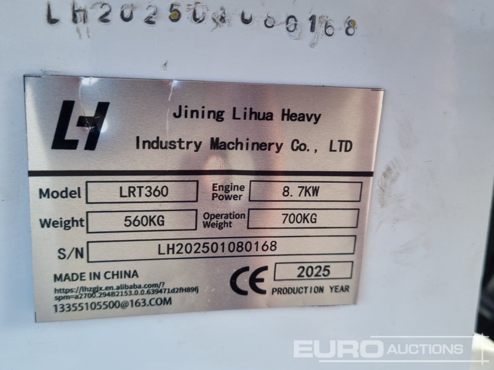 شيول صغير Unused 2025 LIHUA LRT360: صور 44