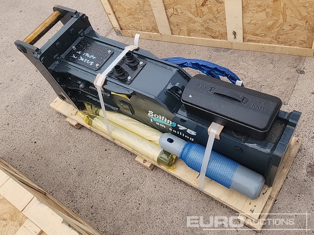 Unused 2025 Sailing 75 Hydraulic Breaker 50mm Pin to suit 6-8 Ton Excavator - مطرقة هيدروليكية: صور 4 Unused 2025 Sailing 75 Hydraulic Breaker 50mm Pin to suit 6-8 Ton Excavator - مطرقة هيدروليكية: صور 4