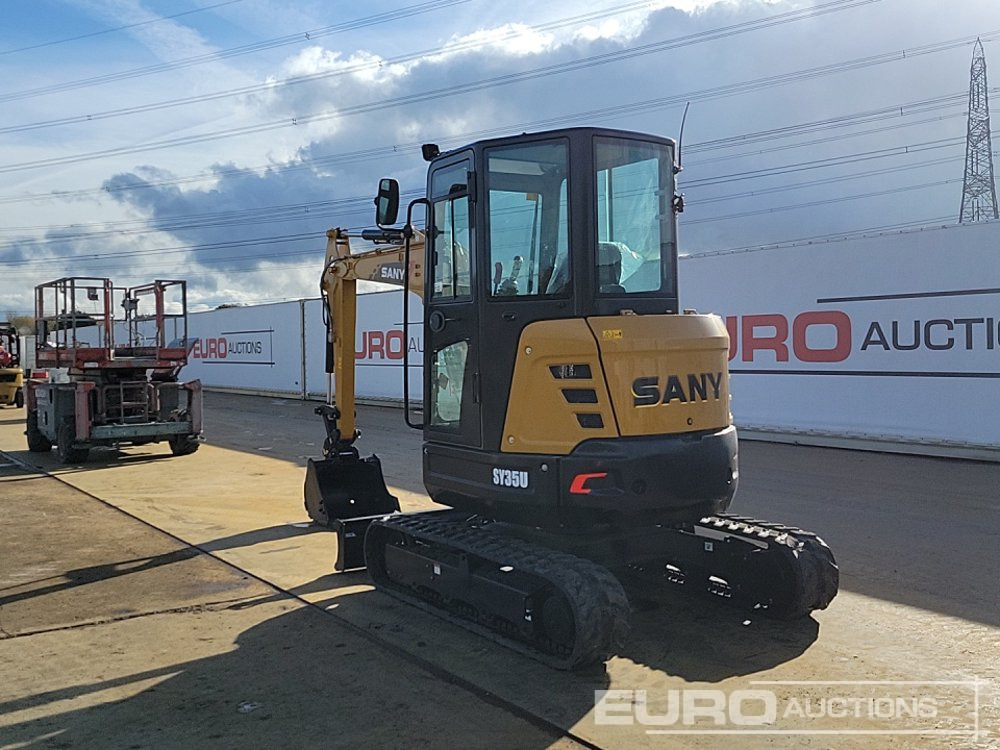 Unused 2025 Sany SY35U - حفارة مصغرة: صور 3 Unused 2025 Sany SY35U - حفارة مصغرة: صور 3