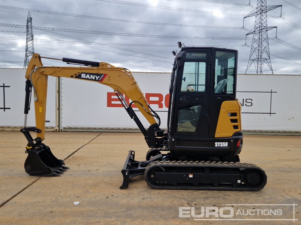 Unused 2025 Sany SY35U - حفارة مصغرة: صور 2 Unused 2025 Sany SY35U - حفارة مصغرة: صور 2