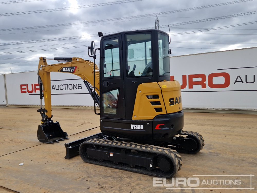 Unused 2025 Sany SY35U - حفارة مصغرة: صور 3 Unused 2025 Sany SY35U - حفارة مصغرة: صور 3