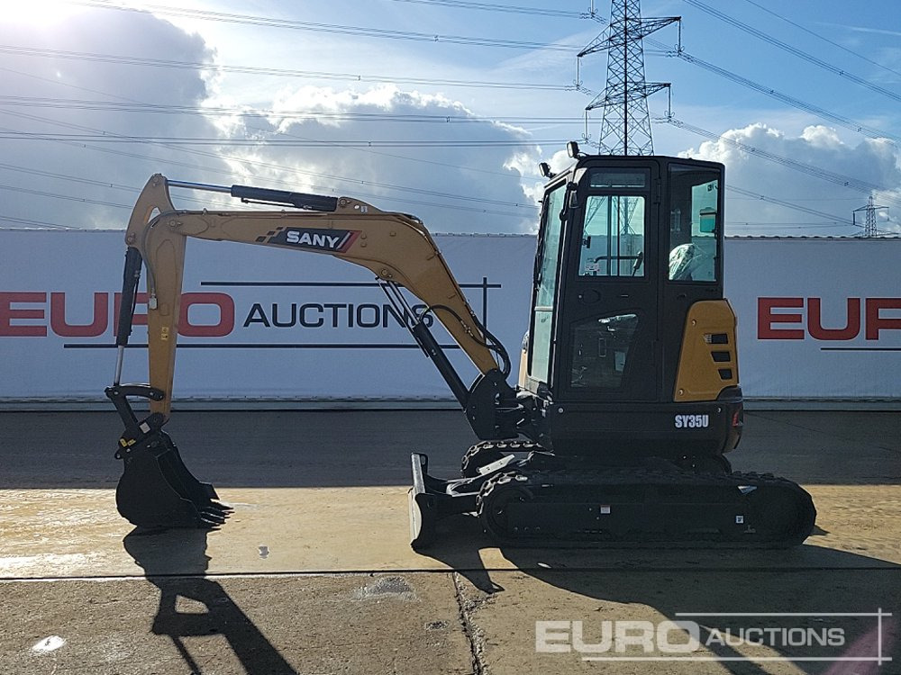 Unused 2025 Sany SY35U - حفارة مصغرة: صور 2 Unused 2025 Sany SY35U - حفارة مصغرة: صور 2
