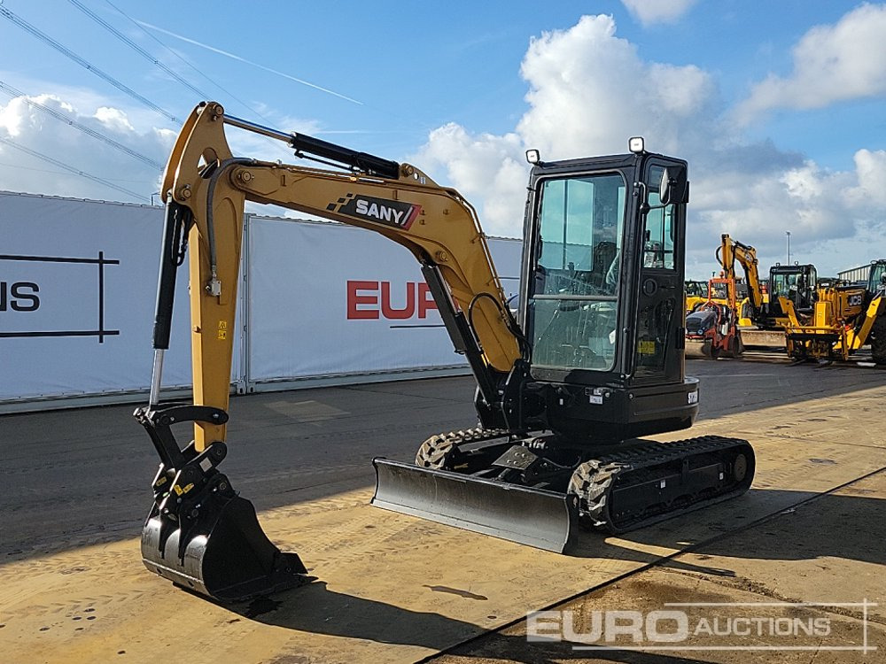 Unused 2025 Sany SY35U - حفارة مصغرة: صور 1 Unused 2025 Sany SY35U - حفارة مصغرة: صور 1