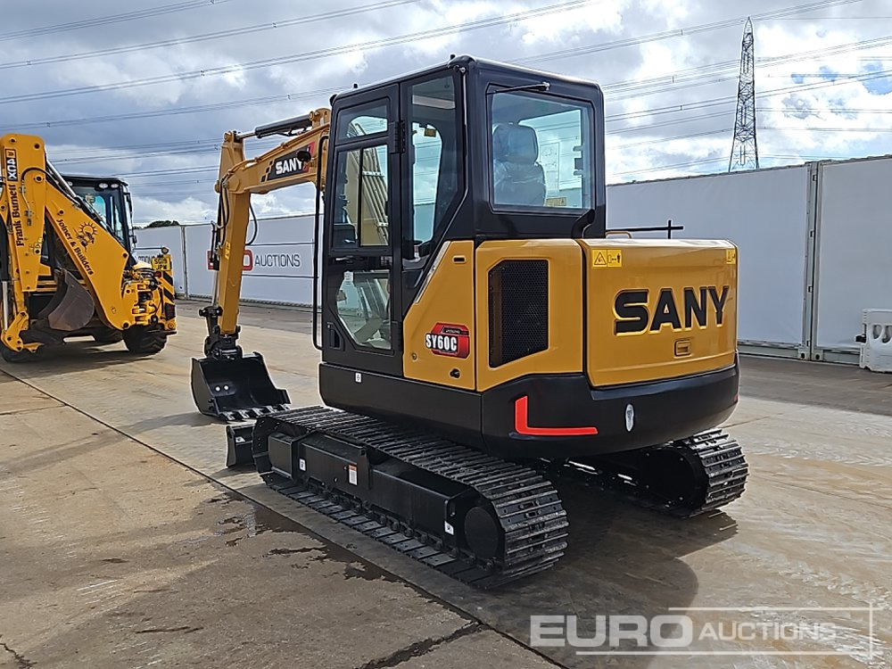 Unused 2025 Sany SY60C - حفارة مصغرة: صور 3 Unused 2025 Sany SY60C - حفارة مصغرة: صور 3