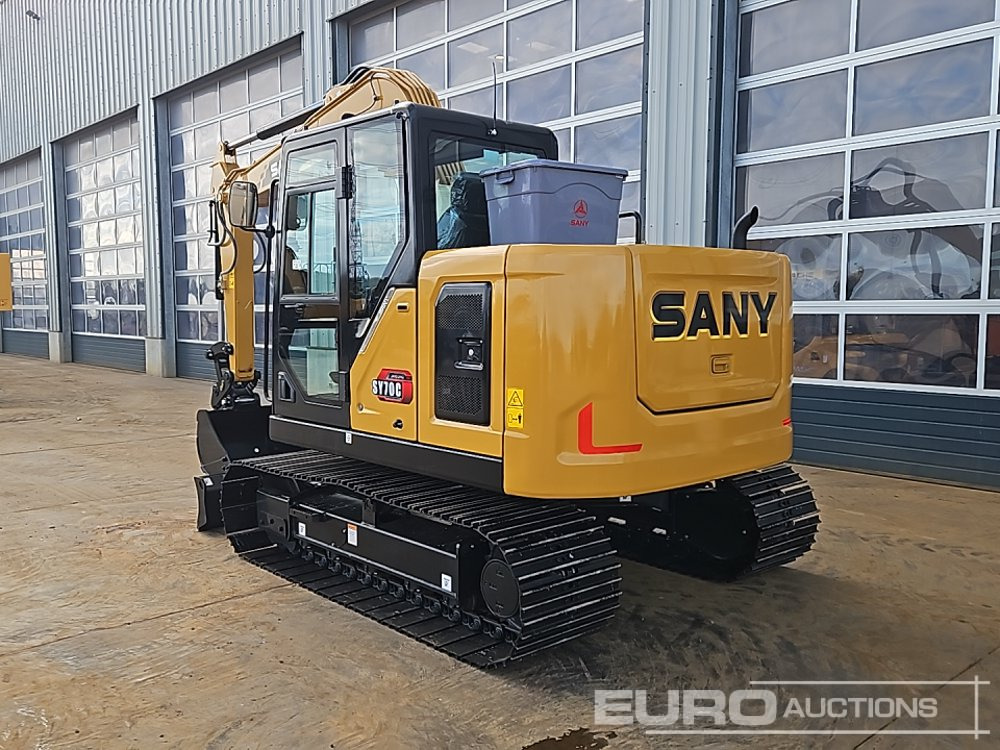 Unused 2025 Sany SY70C - حفارة مصغرة: صور 3 Unused 2025 Sany SY70C - حفارة مصغرة: صور 3