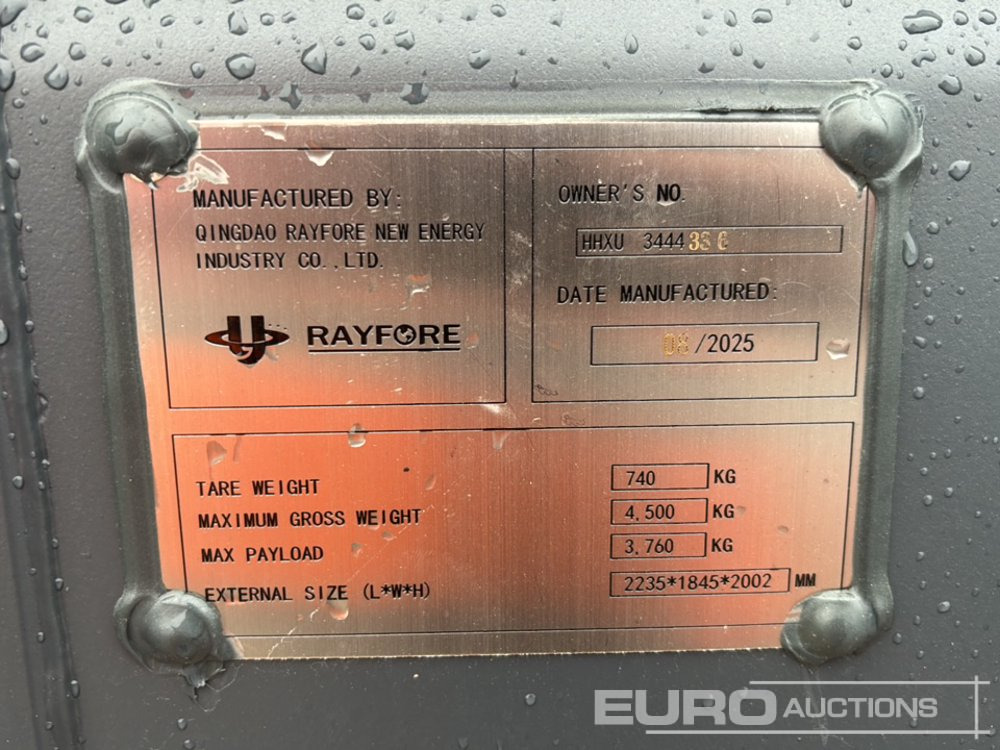 حاوية شحن Unused 7' 4" x 6' Container, Side Door & Window: صور 24