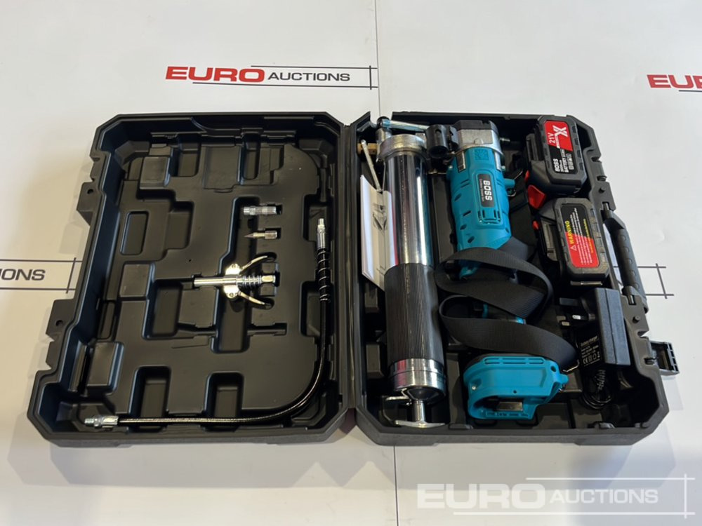 Unused Boss 21 Volt Lithium Battery Cordless Grease Gun - معدات الورش: صور 2 Unused Boss 21 Volt Lithium Battery Cordless Grease Gun - معدات الورش: صور 2