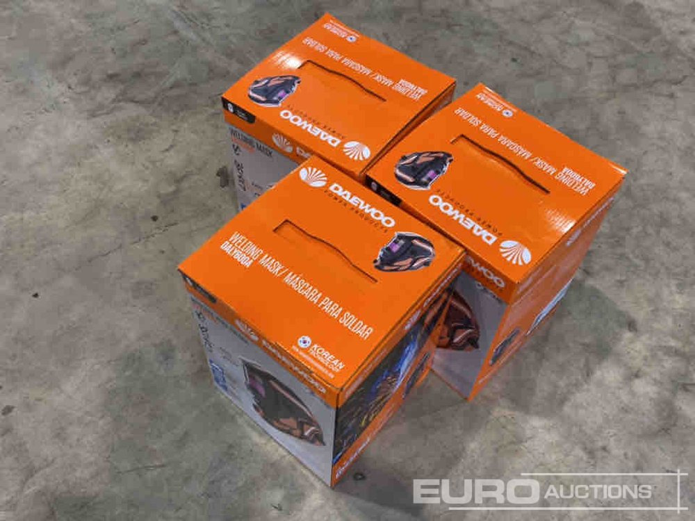 Unused Daewoo DALYG600B Welding Mask (2 of) - معدات الورش: صور 3 Unused Daewoo DALYG600B Welding Mask (2 of) - معدات الورش: صور 3