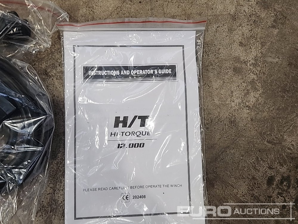 Unused Hi-Torque HT12000 12 Volt Winch, 3/8" x 85' Rope - معدات الورش: صور 5 Unused Hi-Torque HT12000 12 Volt Winch, 3/8" x 85' Rope - معدات الورش: صور 5