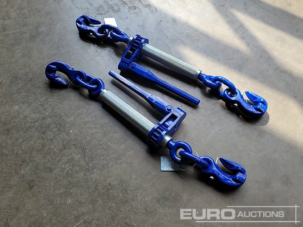 Unused Rydam Universal LTD 10mm 100 Folding Handle Load Binders with Safety Hooks - معدات البناء: صور 1 Unused Rydam Universal LTD 10mm 100 Folding Handle Load Binders with Safety Hooks - معدات البناء: صور 1