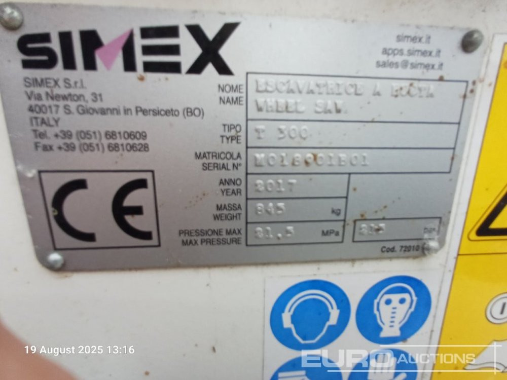 Unused Simex T300 - آلة أسفلت: صور 3 Unused Simex T300 - آلة أسفلت: صور 3