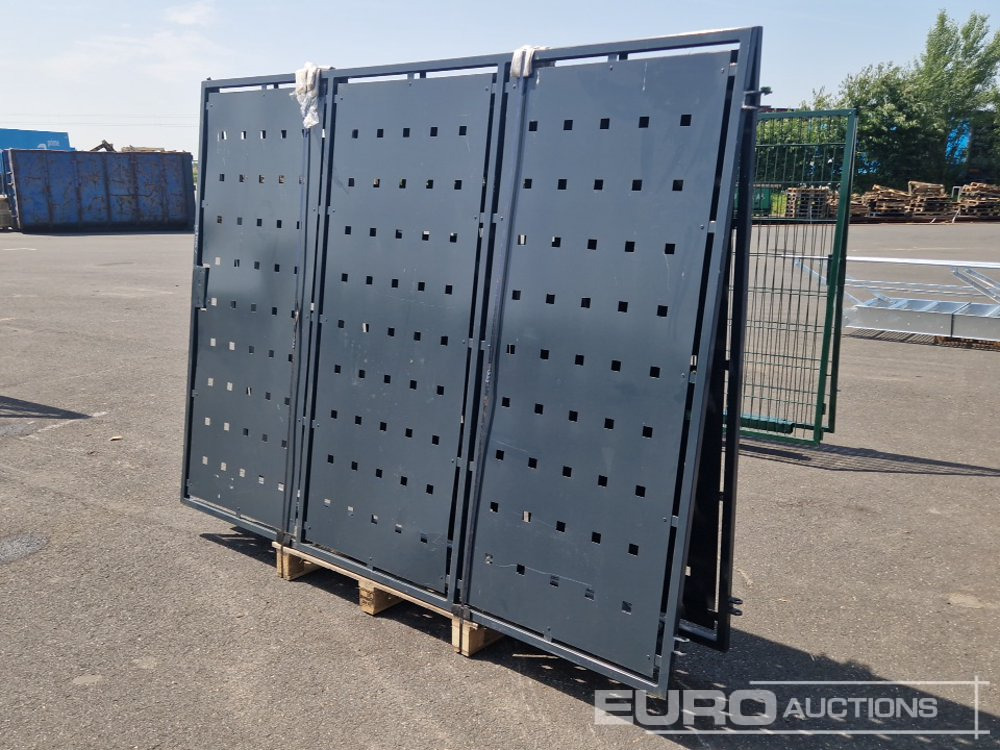 Unused Steel Gate, 500x 180cm (2 of) - معدات البناء: صور 4 Unused Steel Gate, 500x 180cm (2 of) - معدات البناء: صور 4