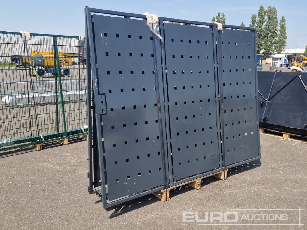 Unused Steel Gate, 500x 180cm (2 of) - معدات البناء: صور 3 Unused Steel Gate, 500x 180cm (2 of) - معدات البناء: صور 3