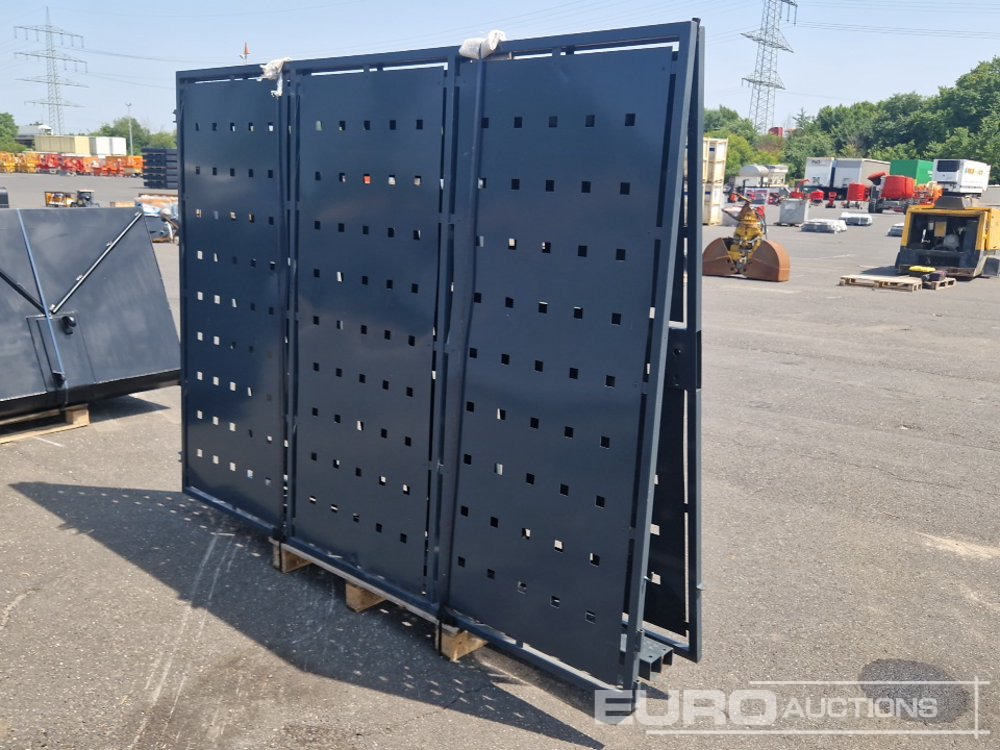 Unused Steel Gate, 500x 180cm (2 of) - معدات البناء: صور 2 Unused Steel Gate, 500x 180cm (2 of) - معدات البناء: صور 2