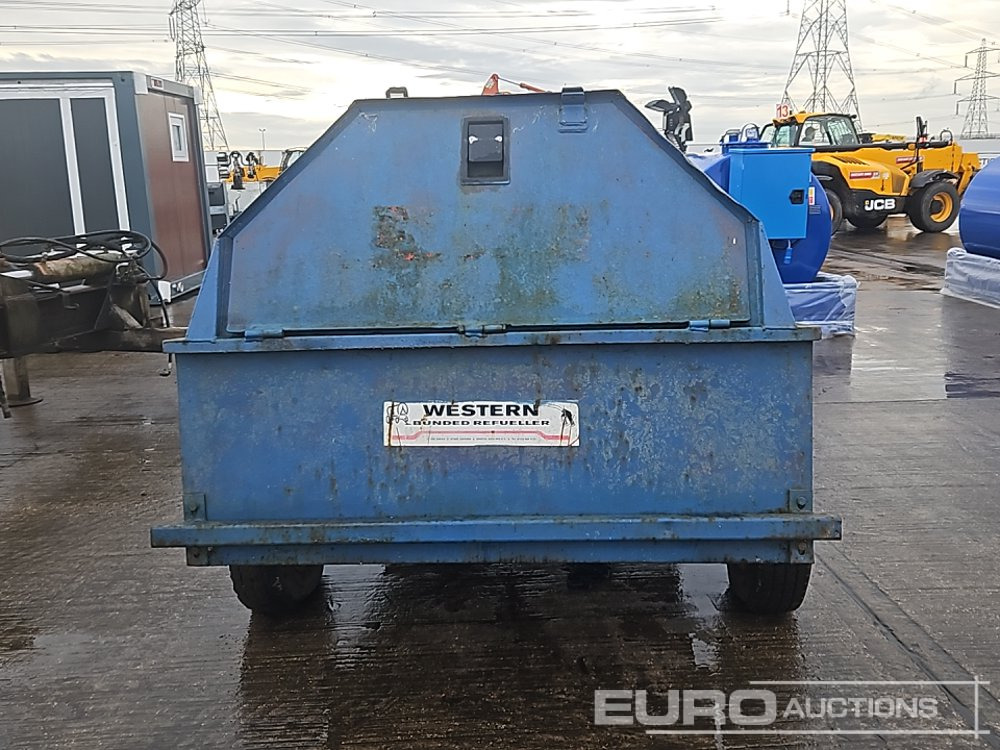 Western Single Axle 1100 Litre Bunded Fuel Bowser - خزان تخزين: صور 4 Western Single Axle 1100 Litre Bunded Fuel Bowser - خزان تخزين: صور 4
