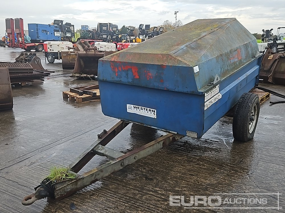 Western Single Axle 1100 Litre Bunded Fuel Bowser - خزان تخزين: صور 1 Western Single Axle 1100 Litre Bunded Fuel Bowser - خزان تخزين: صور 1