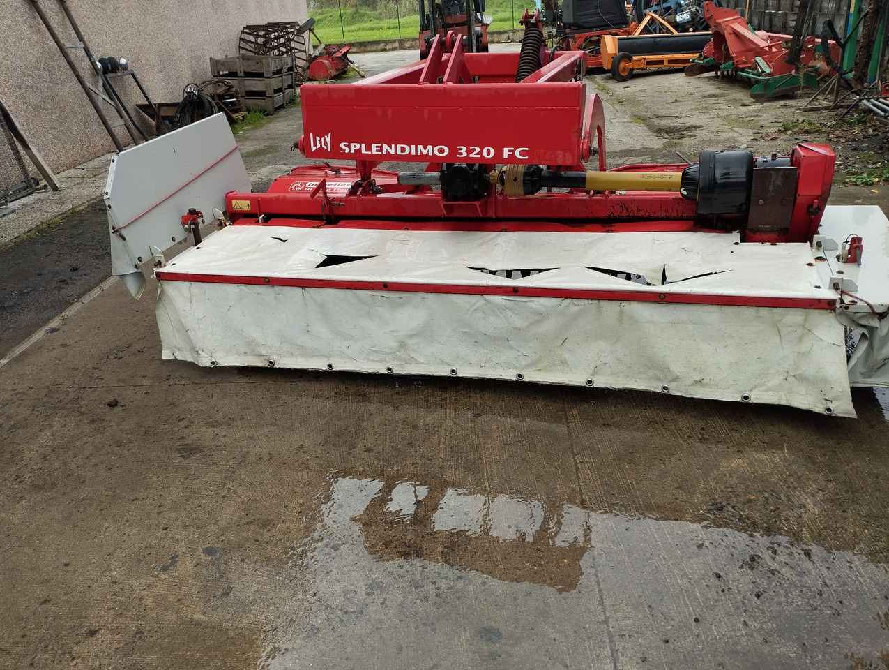 Falciacondizionatrice usata Lely frontale - جزازة: صور 3 Falciacondizionatrice usata Lely frontale - جزازة: صور 3